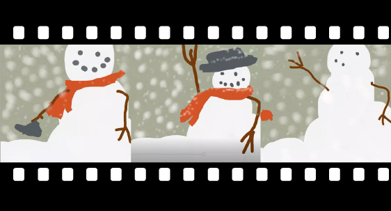 Banner for Snowman Video