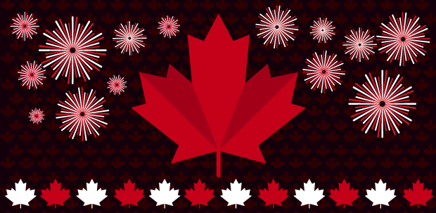 Banner for Canada Day